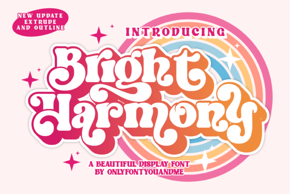 Bright Harmony: A Font That Brings Joy to Your Designs