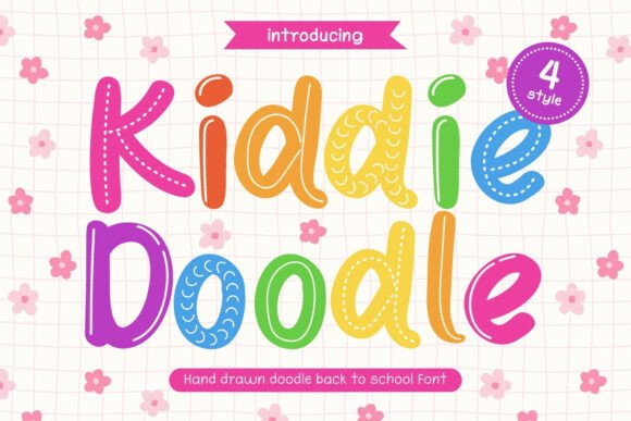 Kiddie Doodle: A Playful Typeface for Creative Projects