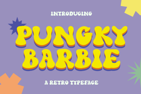 Pungky Barbie: A Font That Brings Playful Energy to Your Work